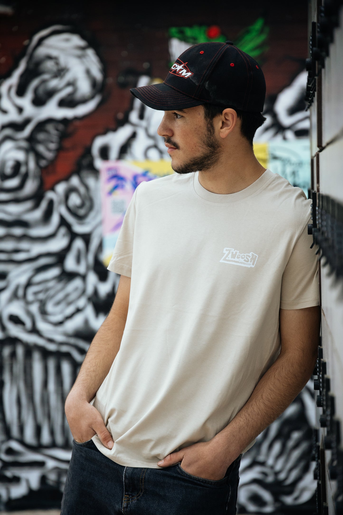 Zwoosh Shredding Lemur T-shirt Dust