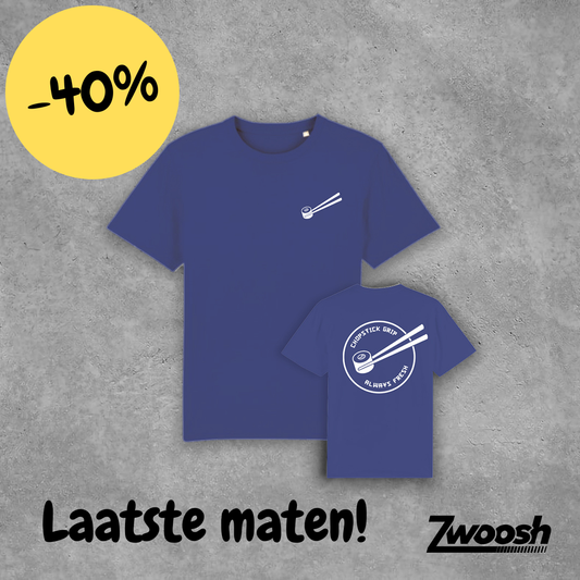 Chopstick grip Maki roll T-shirt Purple