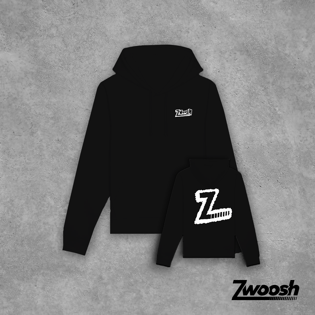 Furry Z Hoodie Black