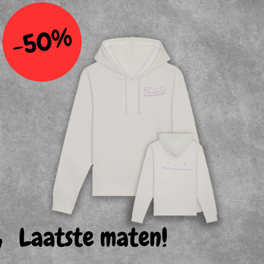 Zwoosh 'Ditto' Hoodie White