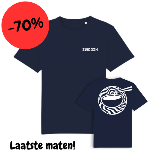 Zwoosh X Chopstick grip T-shirt Navy
