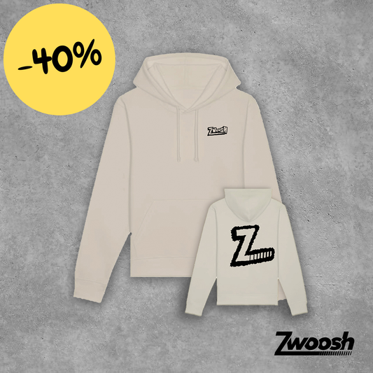 Furry Z Hoodie White