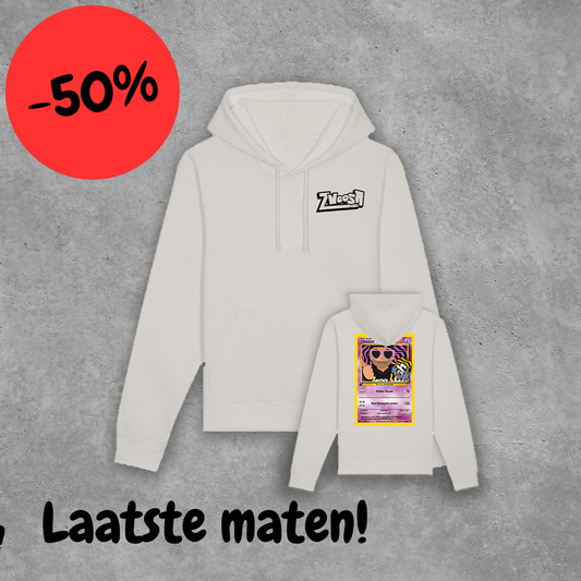 Zwoosh 'Card' Hoodie Vintage White