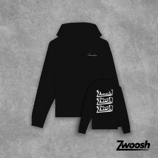 Zwoosh 'Ditto' 2.0 Hoodie Black/White