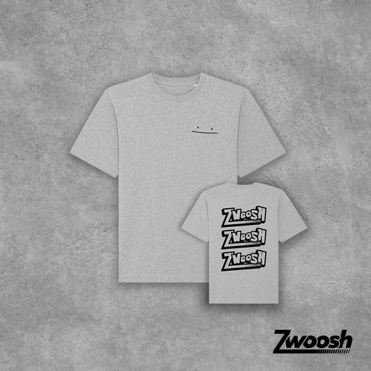 Zwoosh 'Ditto' 2.0 T-shirt Grey/Black