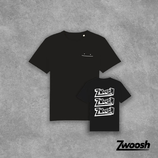 Zwoosh 'Ditto' 2.0 T-shirt Black/White