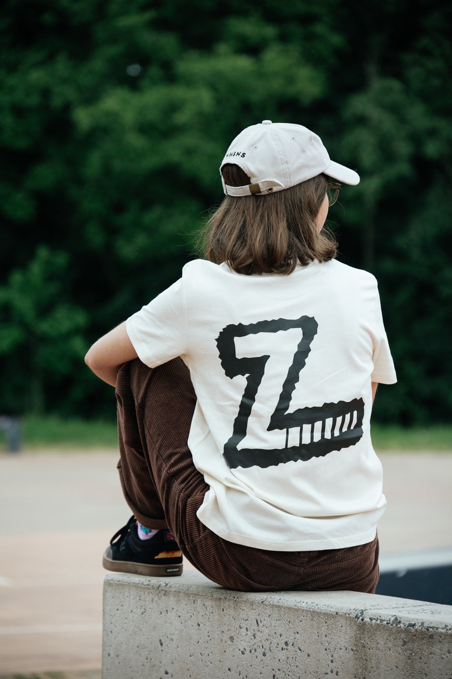 Zwoosh Furry Z T-shirt Natural Raw