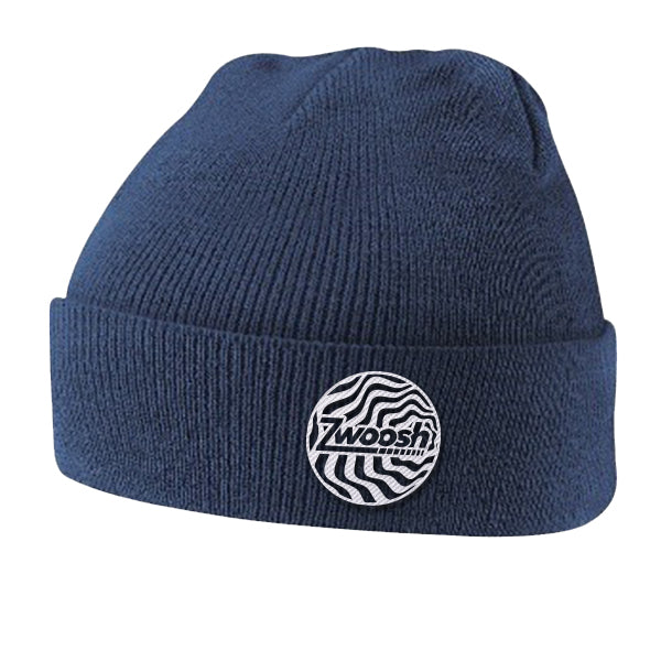 Zwoosh Embroidered Spiral Beanie