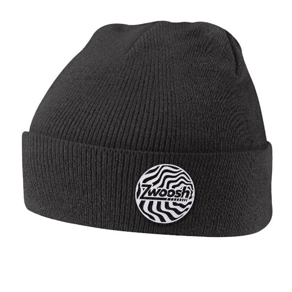 Zwoosh Embroidered Spiral Beanie