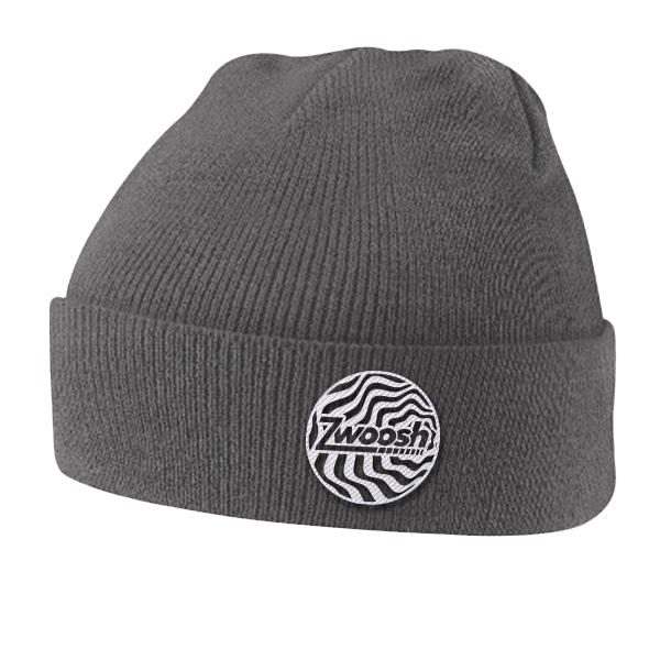 Zwoosh Embroidered Spiral Beanie