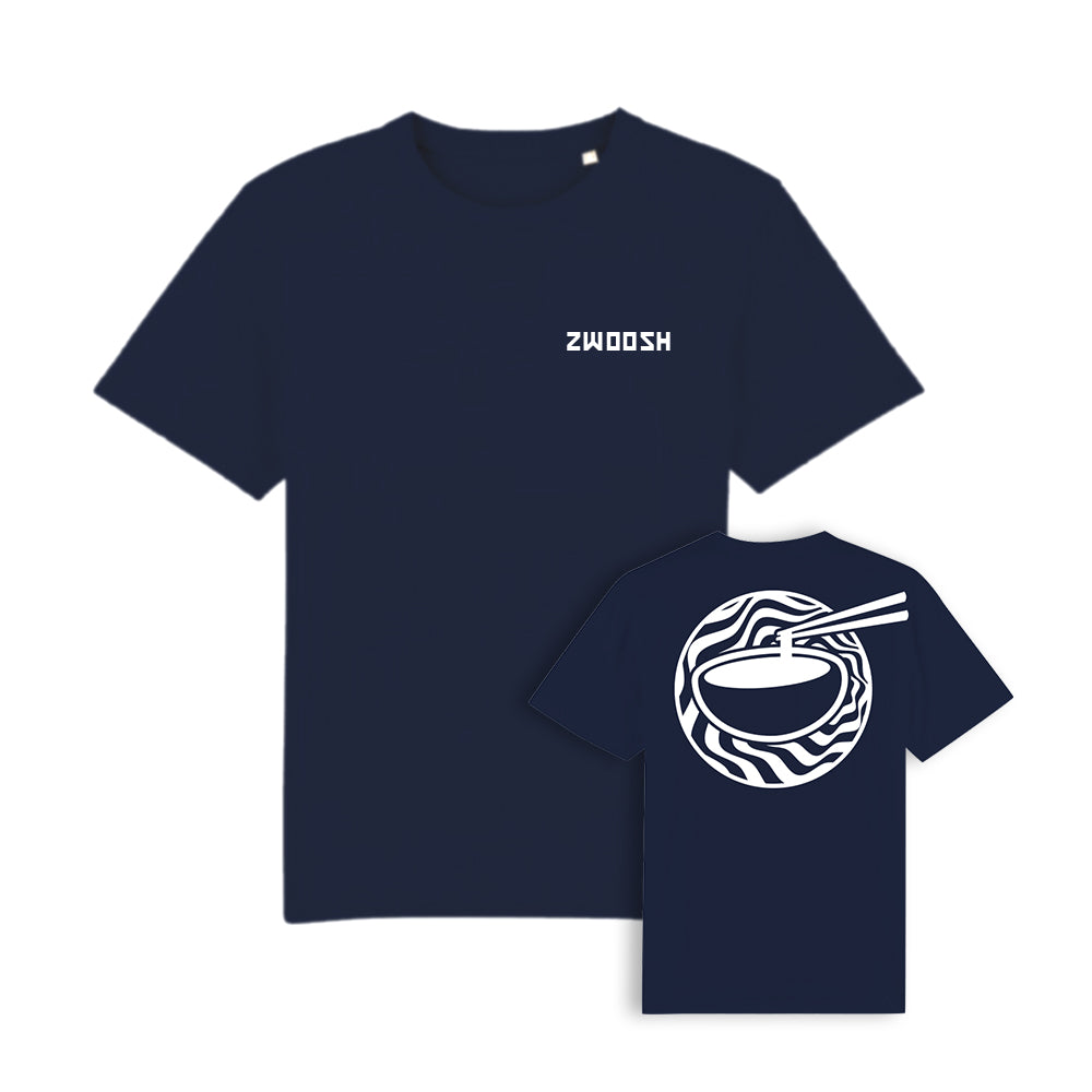 Zwoosh X Chopstick grip T-shirt Navy
