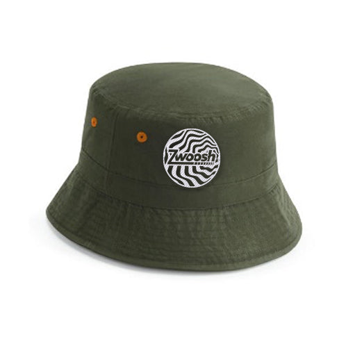 Zwoosh Embroidered Spiral Bucket Hat