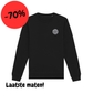 Zwoosh Embroidered Spiral Crewneck zwart