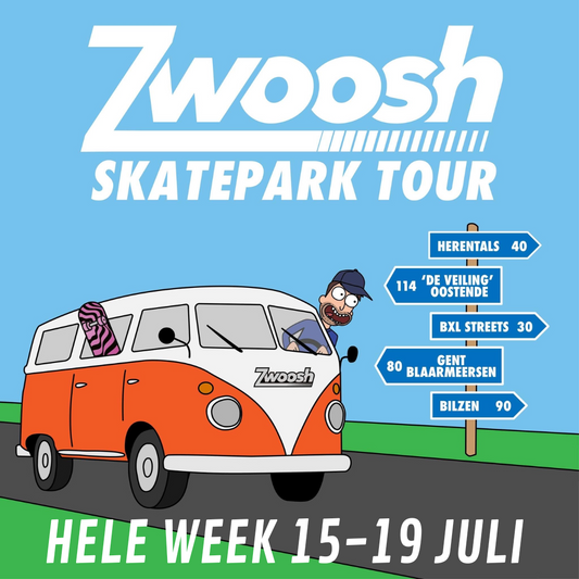 ZWOOSH SKATEPARK TOUR 15-19 JULI 2024