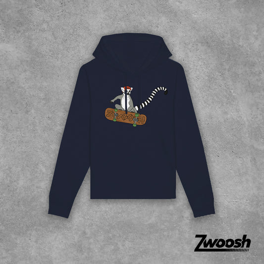 Zwoosh Lemur Hoodie Navy