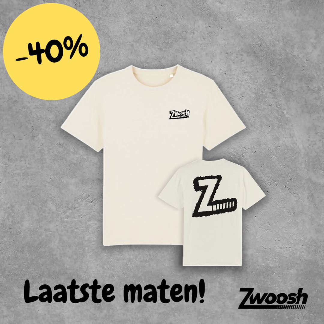 Zwoosh Furry Z T-shirt Natural Raw