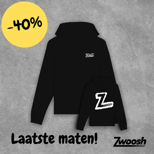 Furry Z Hoodie Black