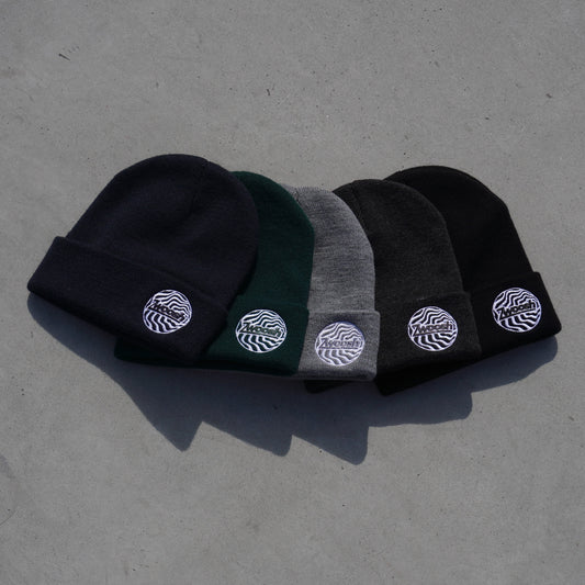 Zwoosh Embroidered Spiral Beanie