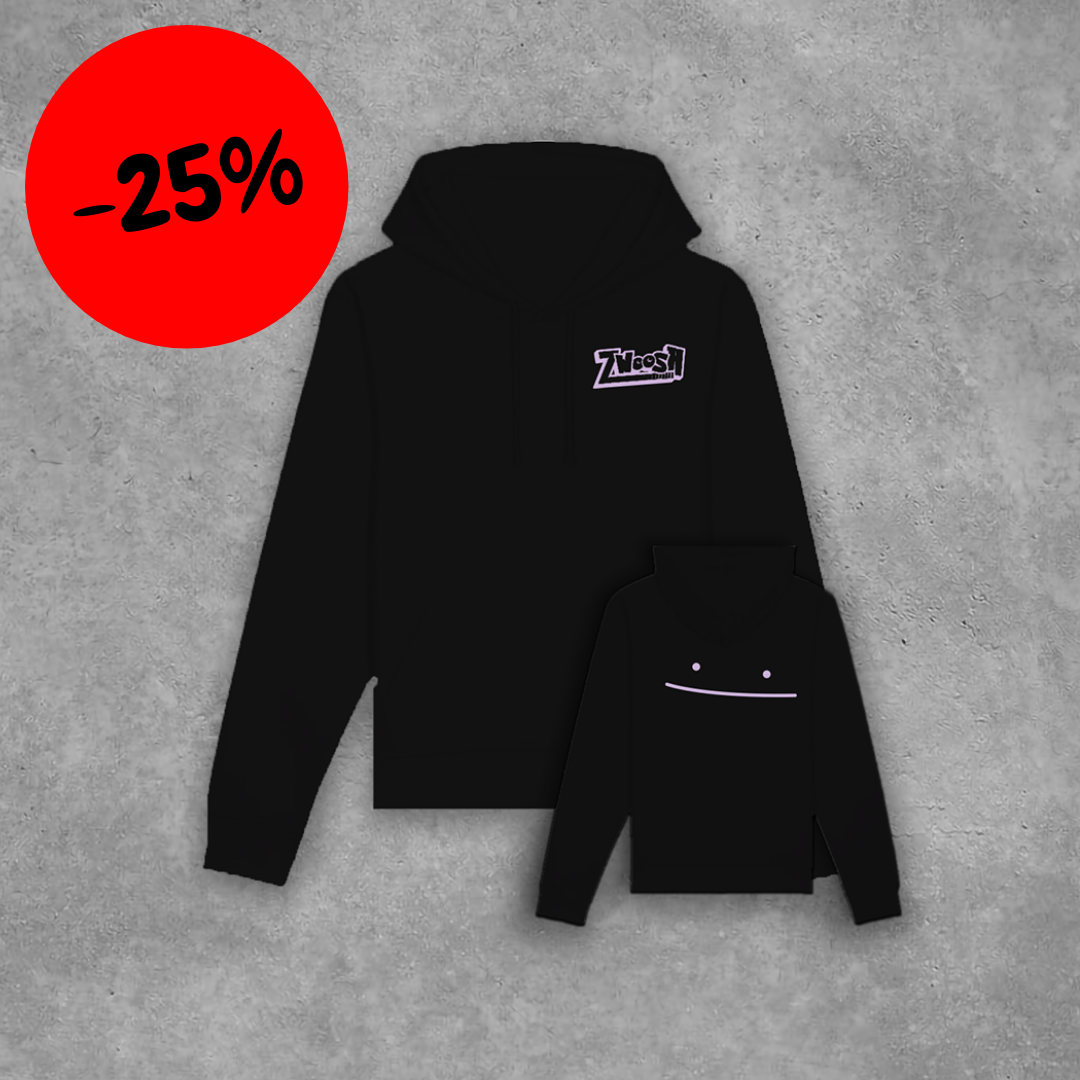 Zwoosh 'Ditto' Hoodie Black