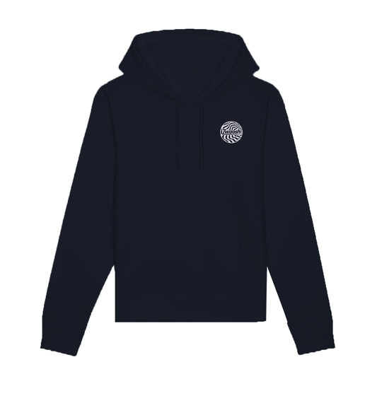 Zwoosh Embroidered Spiral Hoodie Navy