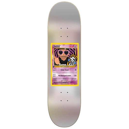 Zwoosh 'The lazy skateboarder card' Board