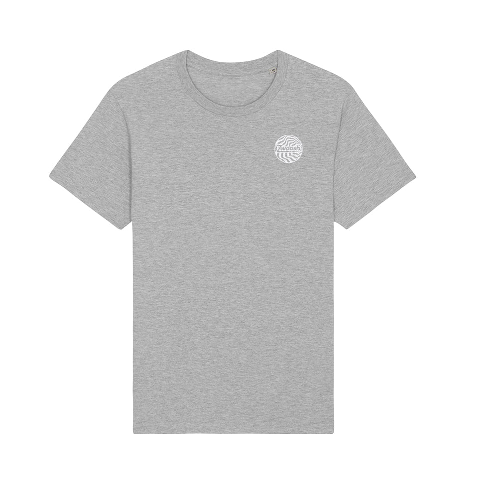 Zwoosh Embroidered Spiral T-shirt Grey